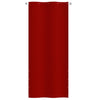 Vidaxl Balkon Bildschirm 100x240 cm Oxford Stoff rot