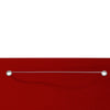 Vidaxl Balkon Bildschirm 100x240 cm Oxford Stoff rot