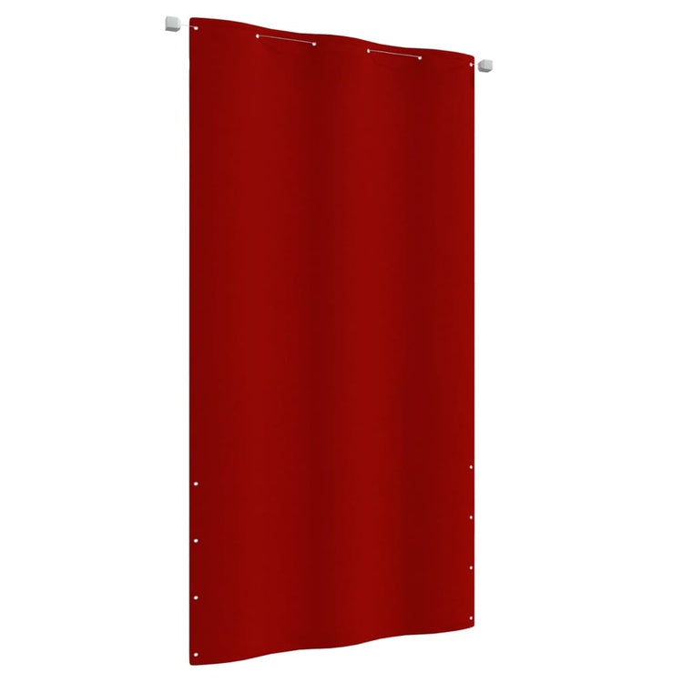 Vidaxl Balkon Bildschirm 120x240 cm Oxford Stoff rot
