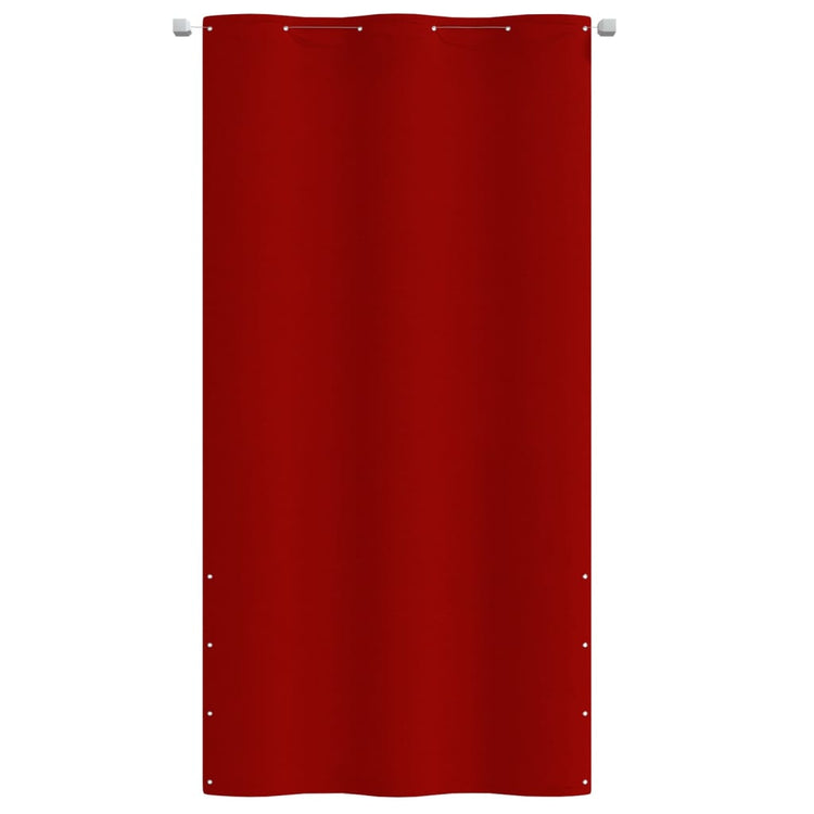 Vidaxl Balkon Bildschirm 120x240 cm Oxford Stoff rot