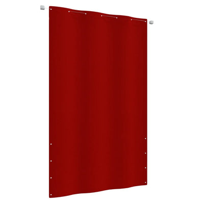 Vidaxl Balkon Bildschirm 140x240 cm Oxford Stoff rot