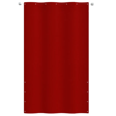 Vidaxl Balkon Bildschirm 140x240 cm Oxford Stoff rot