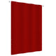 Vidaxl Balkon Bildschirm 160x240 cm Oxford Stoff rot