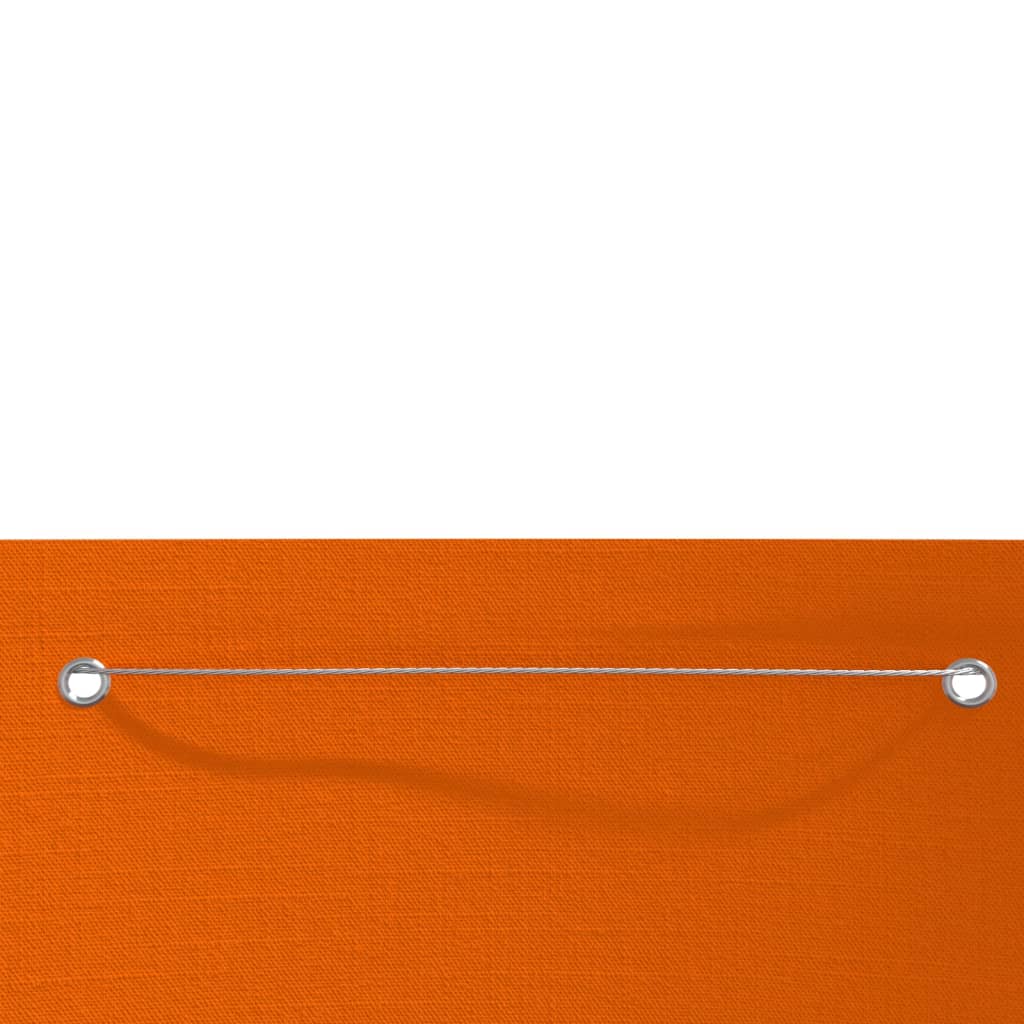 Vidaxl Balkon Bildschirm 120x240 cm Oxford Fabric Orange