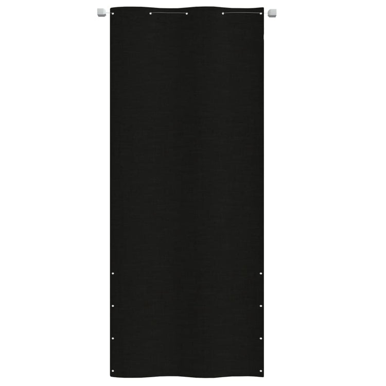 Vidaxl Balkon Bildschirm 100x240 cm Oxford Stoff schwarz