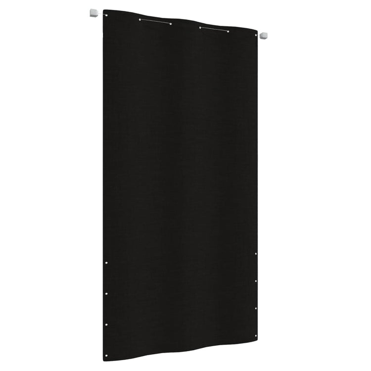Vidaxl Balkon Bildschirm 120x240 cm Oxford Stoff schwarz