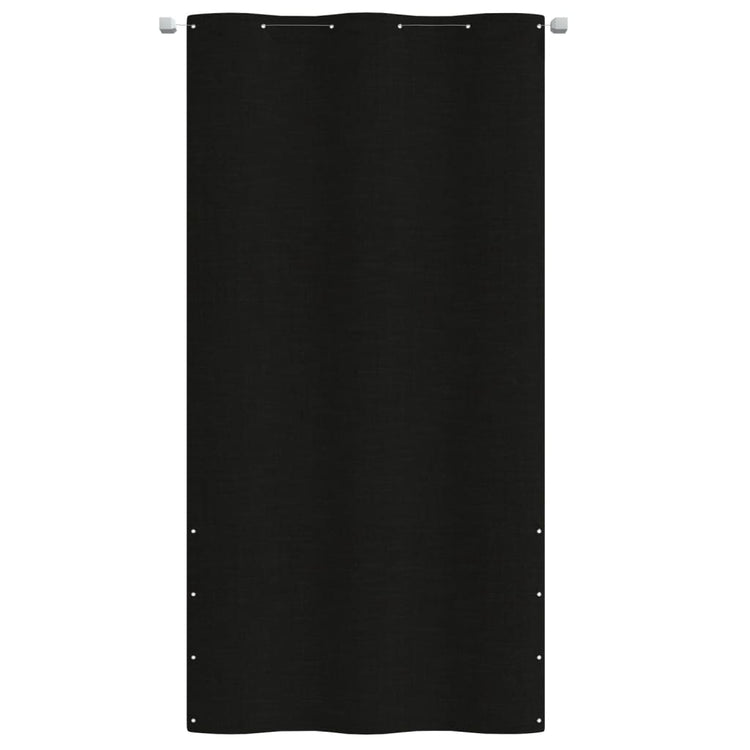 Vidaxl Balkon Bildschirm 120x240 cm Oxford Stoff schwarz