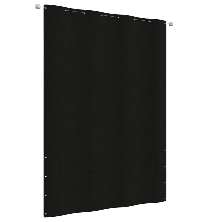Vidaxl Balkon Bildschirm 160x240 cm Oxford Stoff schwarz
