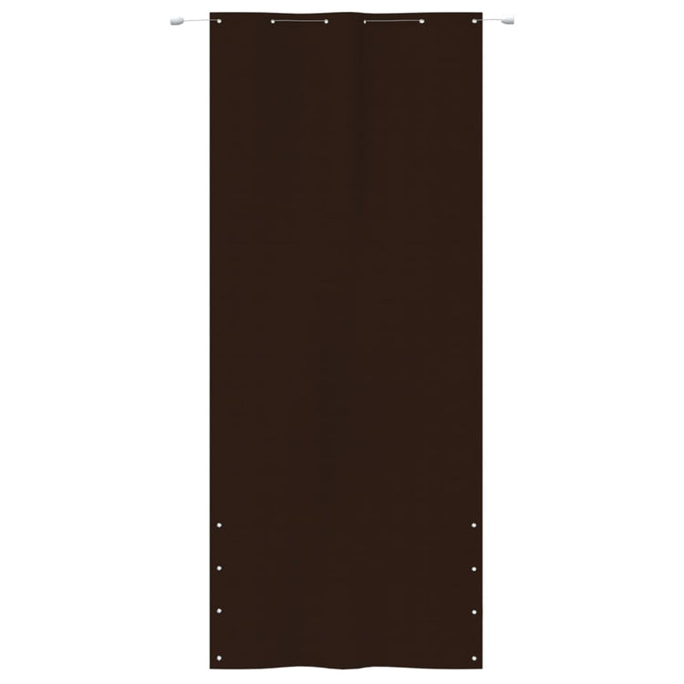 Vidaxl Balkon Bildschirm 120x240 cm Oxford Stoff braun