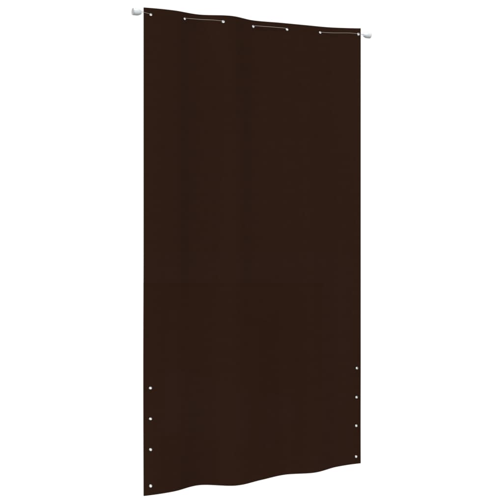 Vidaxl Balkon Bildschirm 140x240 cm Oxford Stoff braun