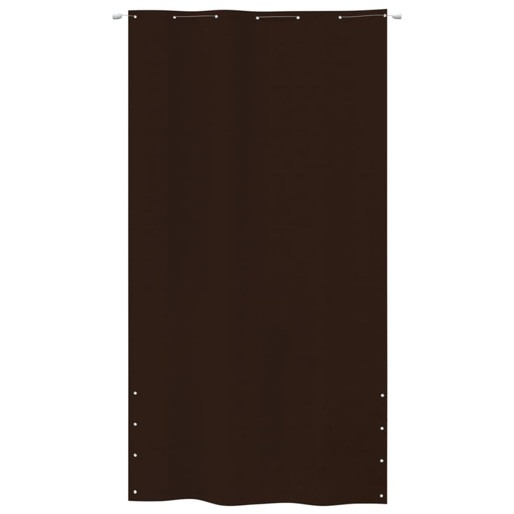 Vidaxl Balkon Bildschirm 140x240 cm Oxford Stoff braun