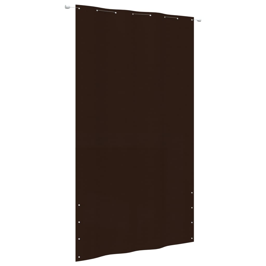 Vidaxl Balkon Bildschirm 160x240 cm Oxford Stoff braun