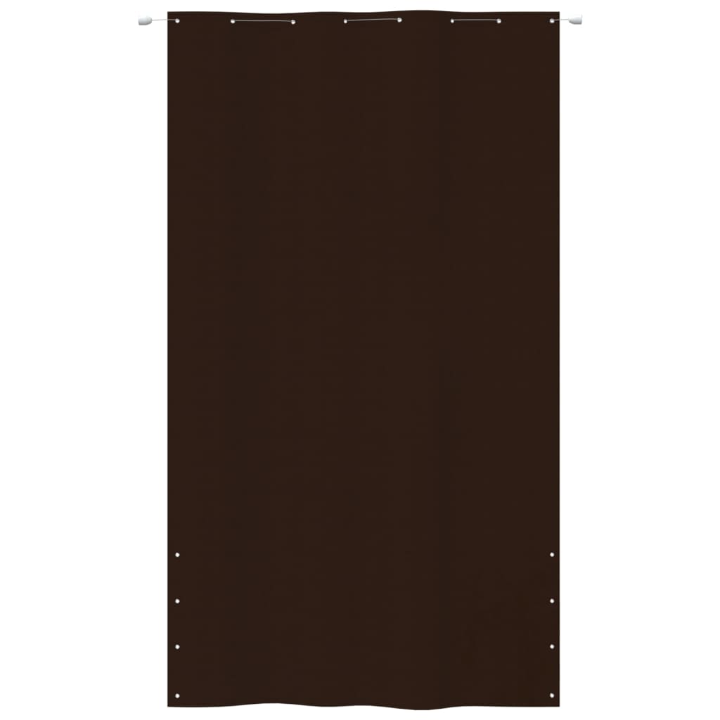 Vidaxl Balkon Bildschirm 160x240 cm Oxford Stoff braun