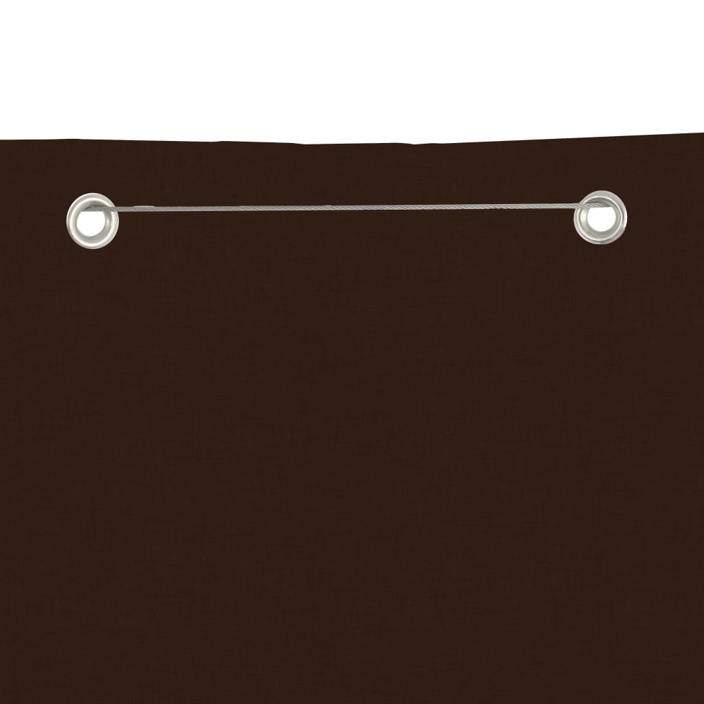 Vidaxl Balkon Bildschirm 160x240 cm Oxford Stoff braun