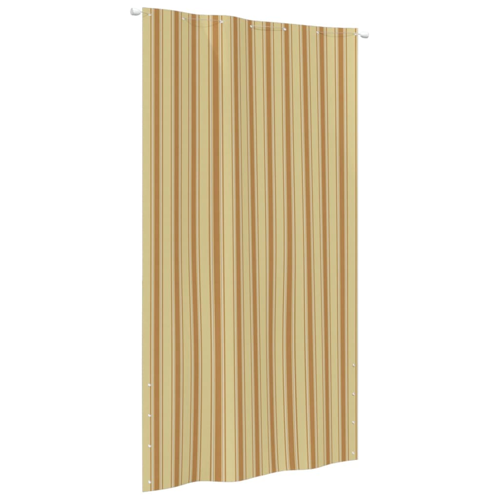 Vidaxl Balkon Bildschirm 140x240 cm Oxford Stoff gelb und orange