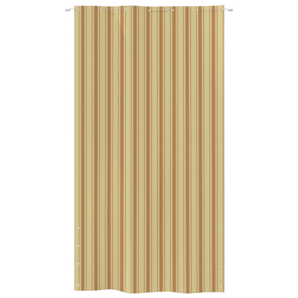 Vidaxl Balkon Bildschirm 140x240 cm Oxford Stoff gelb und orange