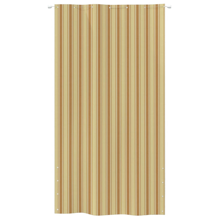Vidaxl Balkon Bildschirm 140x240 cm Oxford Stoff gelb und orange