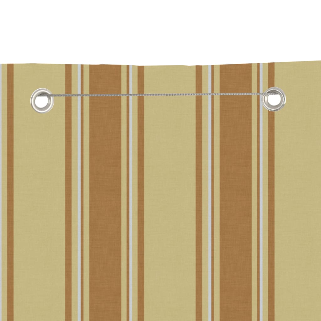 Vidaxl Balkon Bildschirm 140x240 cm Oxford Stoff gelb und orange