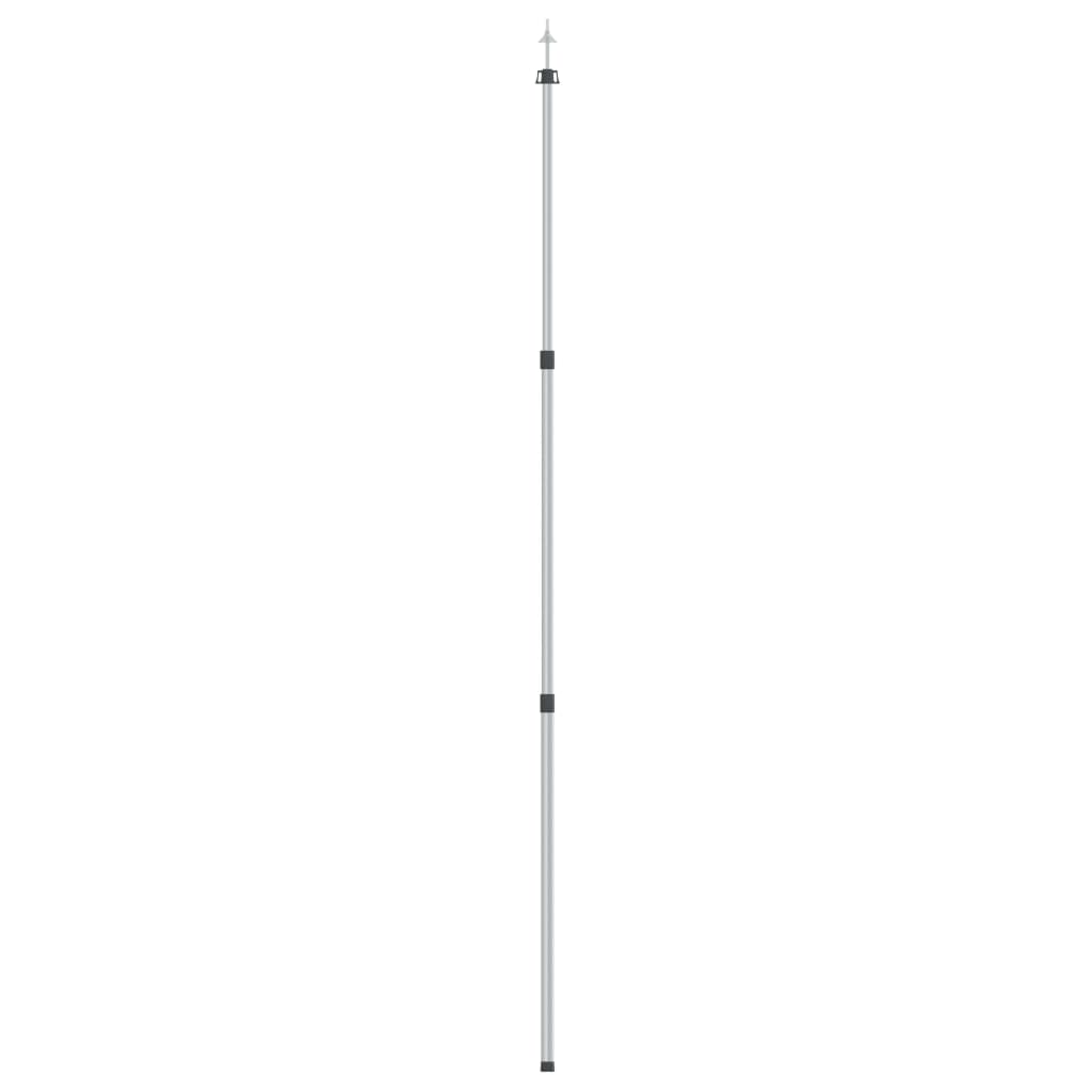 Vidaxl Luifelstok Teleskope 102-260 cm Aluminium