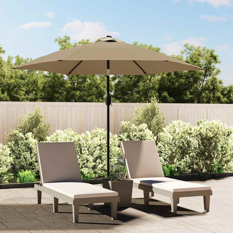 Vidaxl Ersatztuch für Parasol 300 cm Taupe