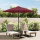 Vidaxl Ersatztuch für Parasol 300 cm Burgunderrot