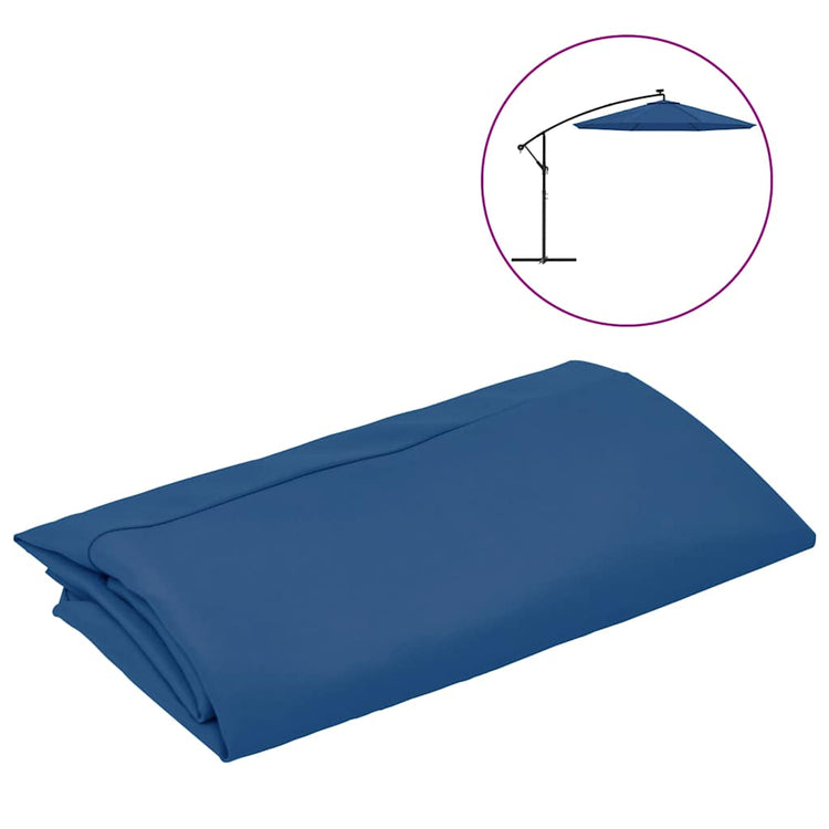 Vidaxl Ersatztuch für schwimmende Parasol 300 cm Azurblau