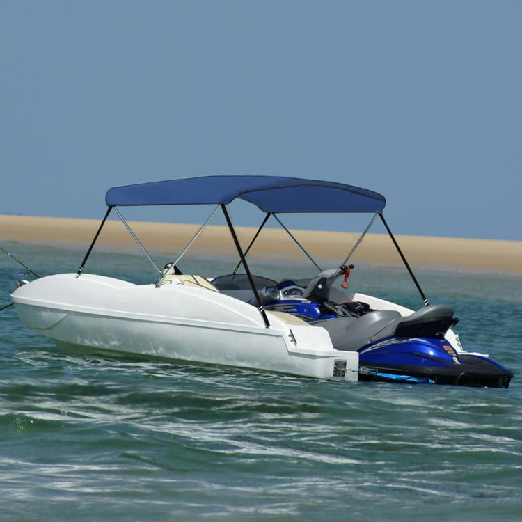 Vidaxl Biminitop 2-BOWS 150x120x110 cm Marineblau