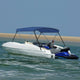 Vidaxl Biminitop 2-Bows 180x150x110 cm Marineblau