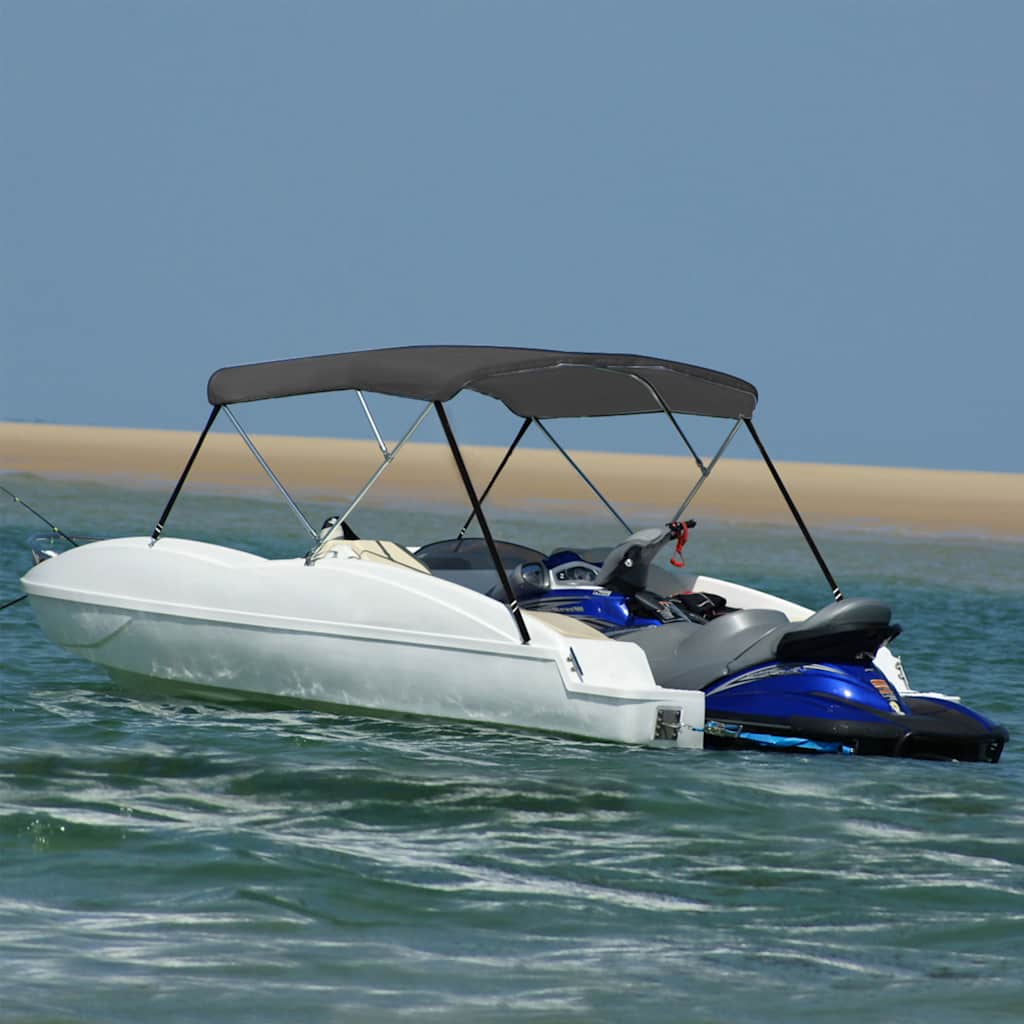Vidaxl Biminitop 3-BOWS 183x140x137 cm anthrazitfarben