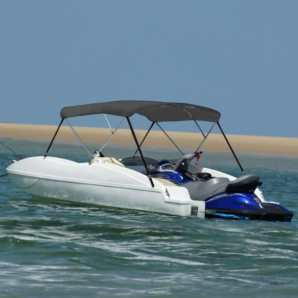 Vidaxl Biminitop 3-BOWS 183x160x137 cm anthrazitfarben