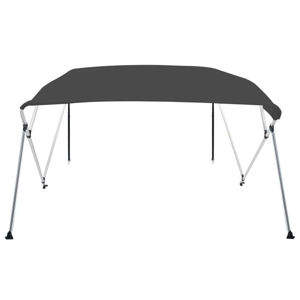 Vidaxl Biminitop 4-Boogs 243x180x137 cm anthrazitfarben