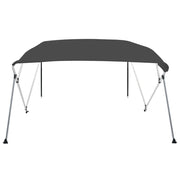 Vidaxl Biminitop 4-Boogs 243x196x137 cm Anthrazitfarben - afbeelding 2