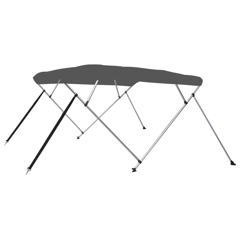 Vidaxl Biminitop 4-Boogs 243x210x137 cm anthrazitfarben