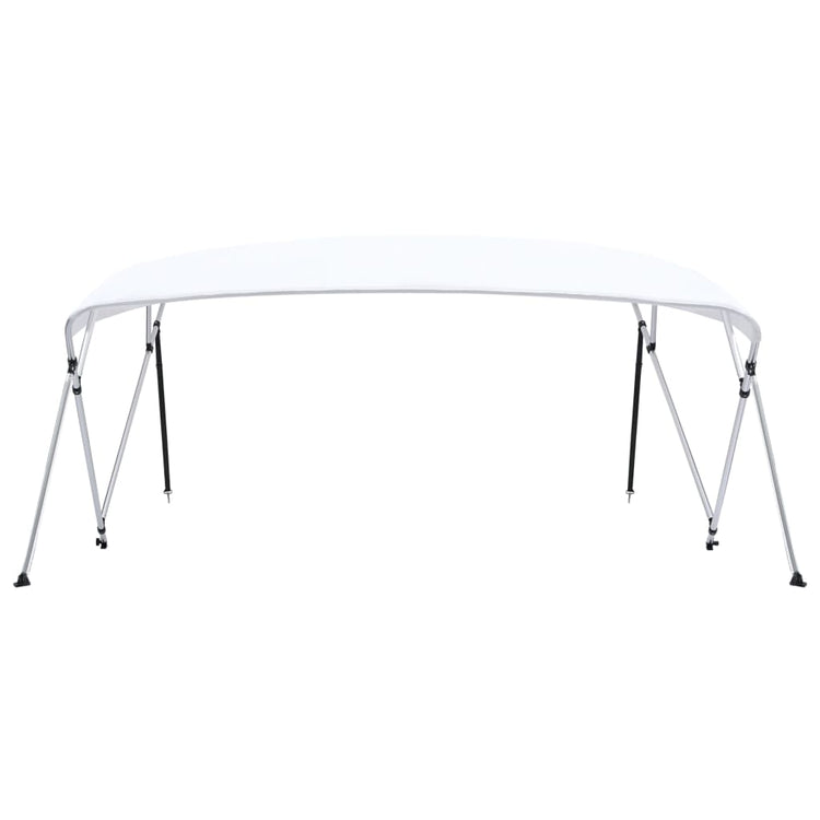 Vidaxl Biminitop 4-Boogs 243x (230-244) X137 cm Weiß