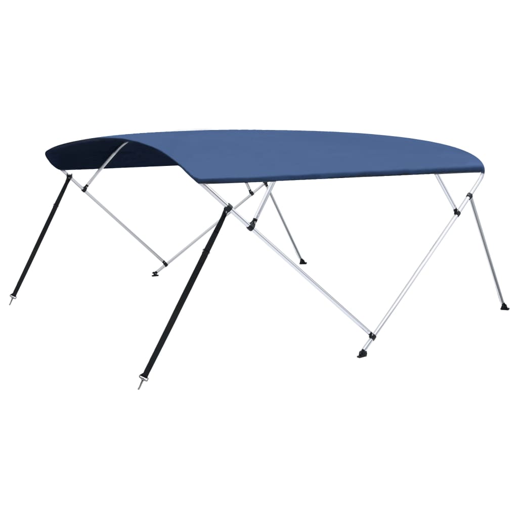 Vidaxl Biminitop 4-Boogs 243x (230-244) X137 cm Marineblau