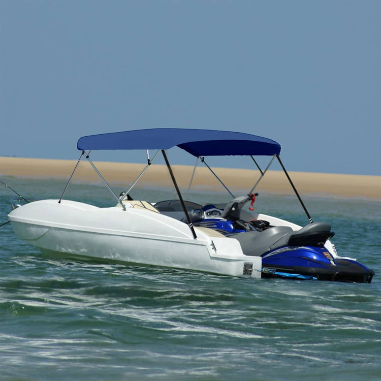 Vidaxl Biminitop 4-Boogs 243x (230-244) X137 cm Marineblau