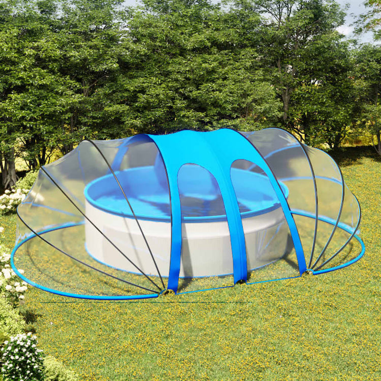 Vidaxl Schwimmbad Kuppel Oval 620x410x205 cm