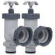 Vidaxl Schwimmbadsaugventile 2 Stcs