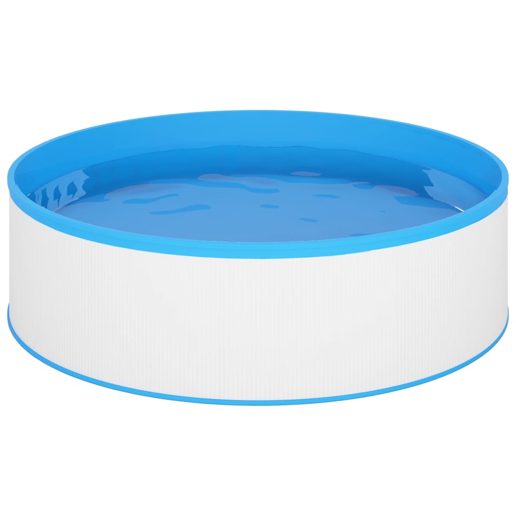 Vidaxl Splasher Pool 350x90 cm Weiß