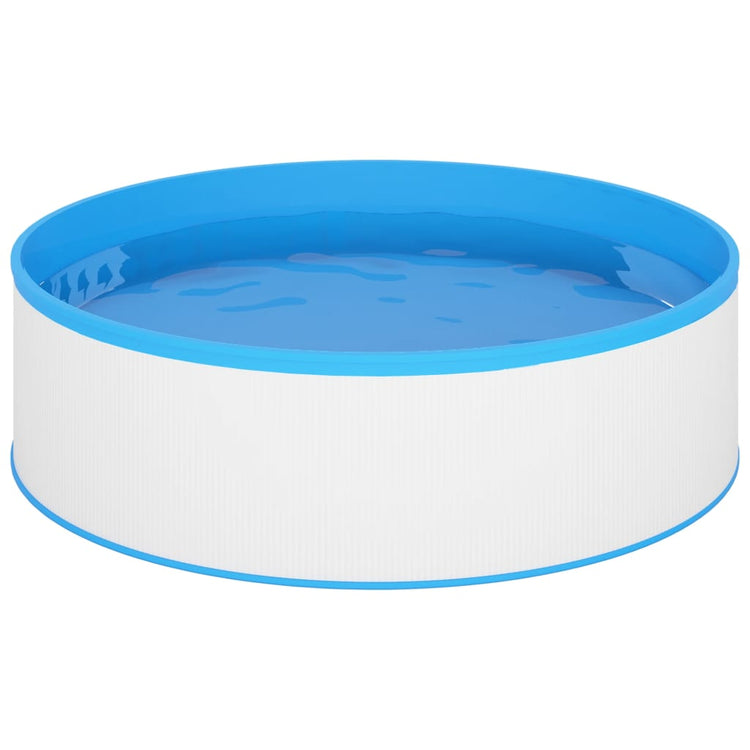 Vidaxl Splasher Pool 350x90 cm Weiß