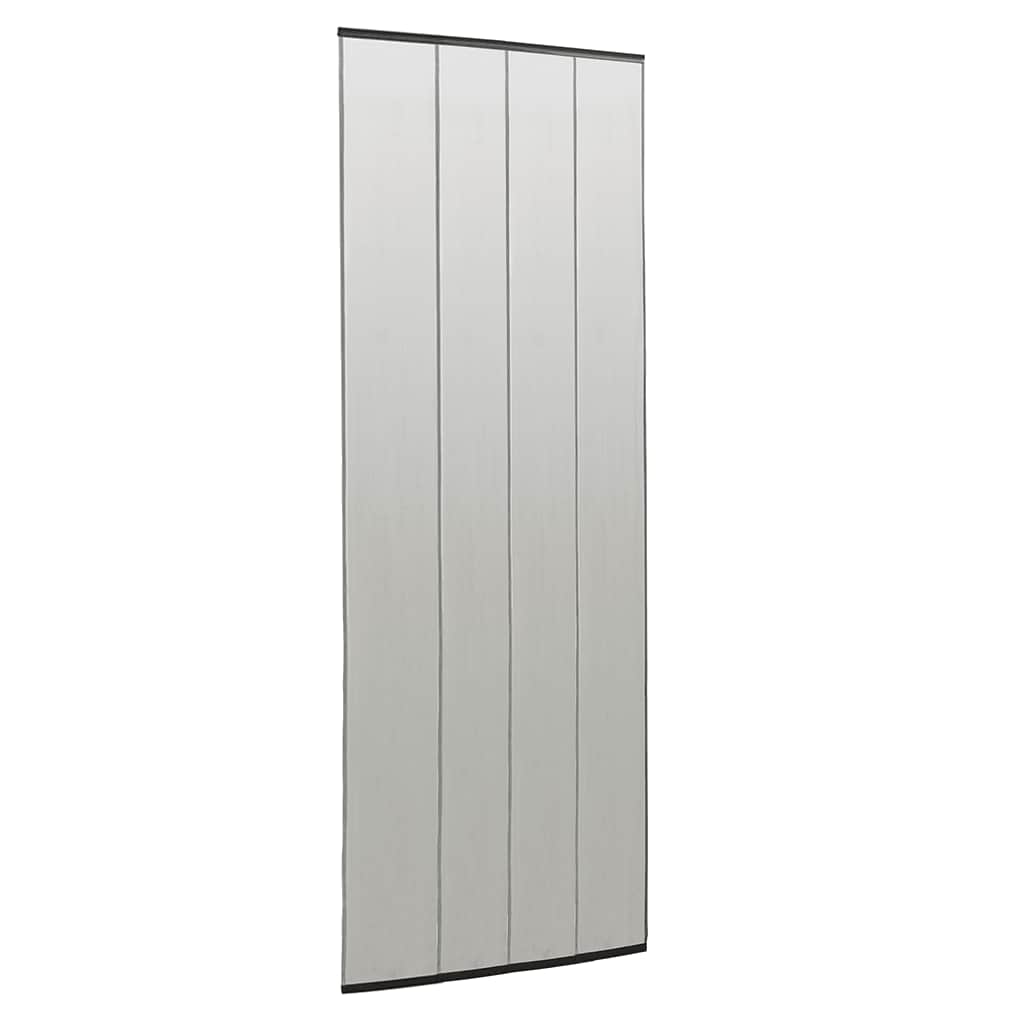 Vidaxl Fly Vorhang 100x220 cm Polyesternetz schwarz schwarz