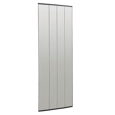 Vidaxl Fly Vorhang 100x220 cm Polyesternetz schwarz schwarz