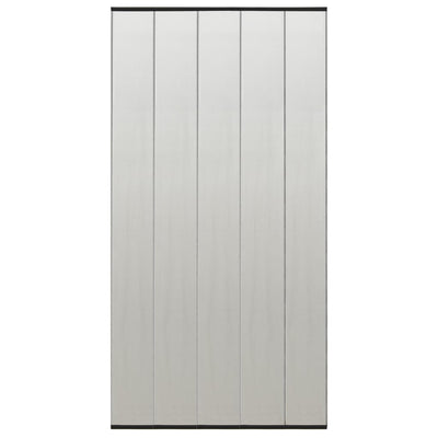 Vidaxl Fly Vorhang 5-teiliger 120 x 240 cm Mesh Schwarz