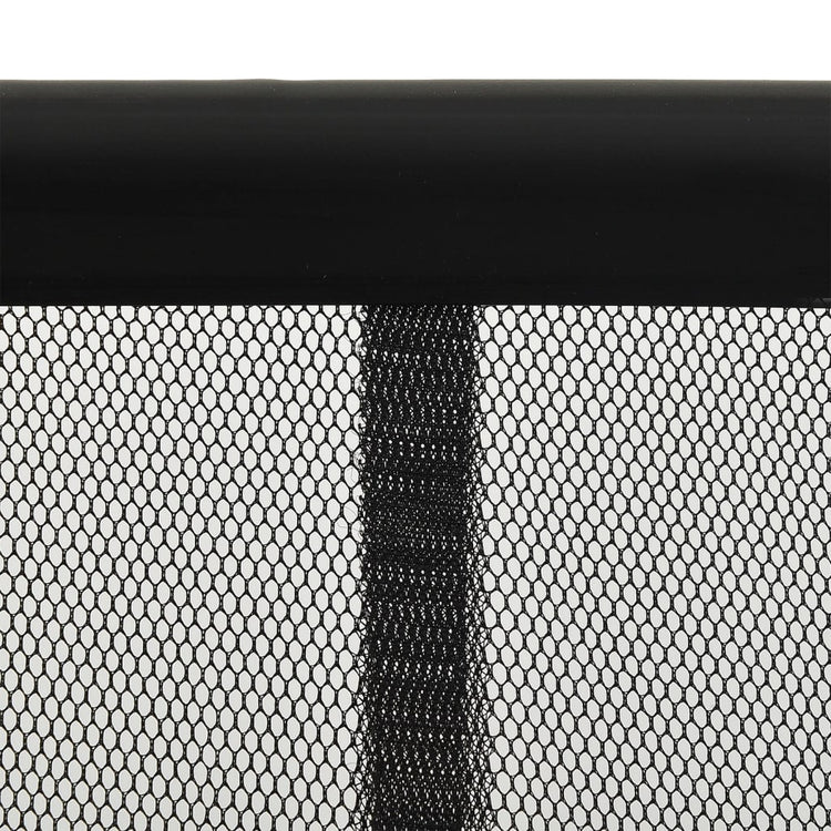 Vidaxl Fly Vorhang 5-teiliger 120 x 240 cm Mesh Schwarz
