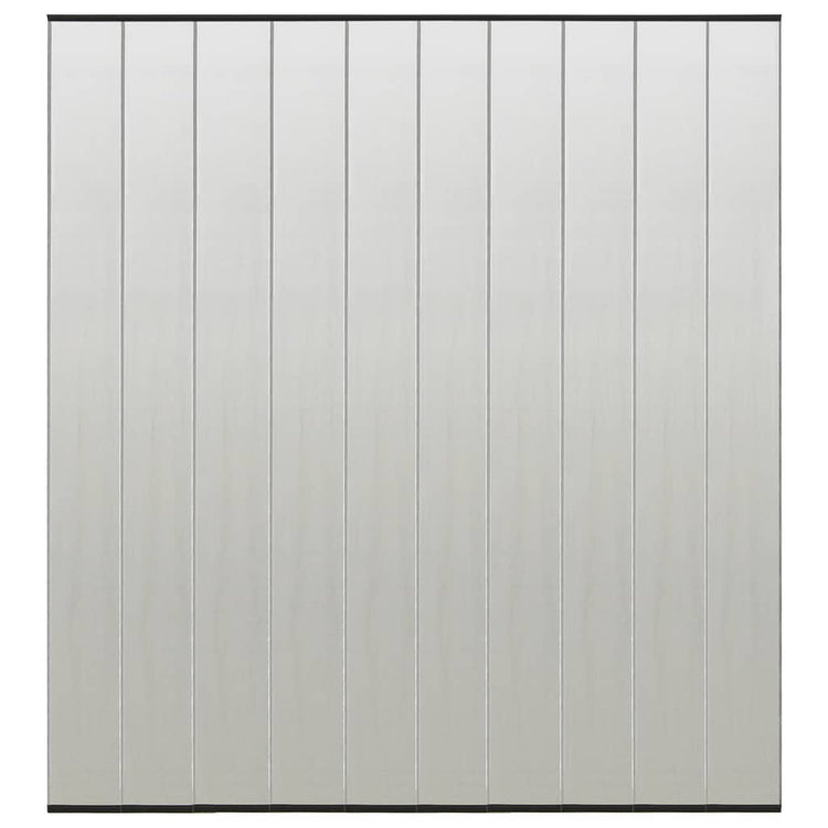 Vidaxl Fly Vorhang 10-teilig 240 x 240 cm Mesh Schwarz