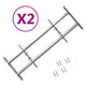 VIDAXL-Fensterschutz einstellbar 2 ST 1000-1500 mm
