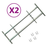 VIDAXL-Fensterschutz einstellbar 2 ST 1000-1500 mm - afbeelding 1