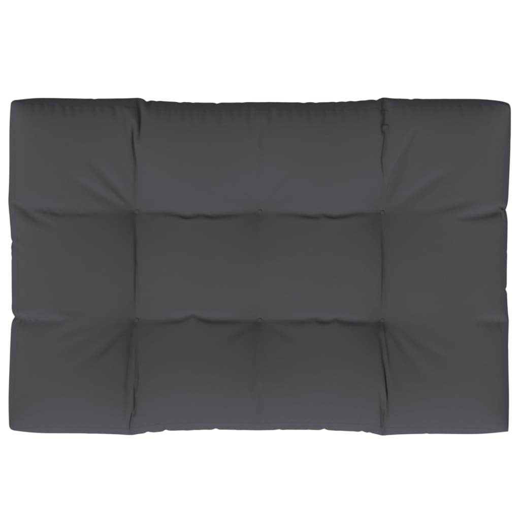 VIDAXL -Palettenkissen 120x80x12 cm Stoffanthrazit -Verschärfen