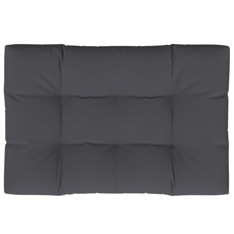 VIDAXL -Palettenkissen 120x80x12 cm Stoffanthrazit -Verschärfen