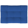 Vidaxl Palettenkissen 120x80x12 cm Stoff König Blau